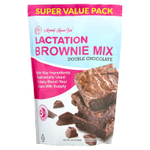 Mommy Knows Best, Lactation Brownie Mix, смесь для приготовления брауни, двойной шоколад, 680 г (24 унции)