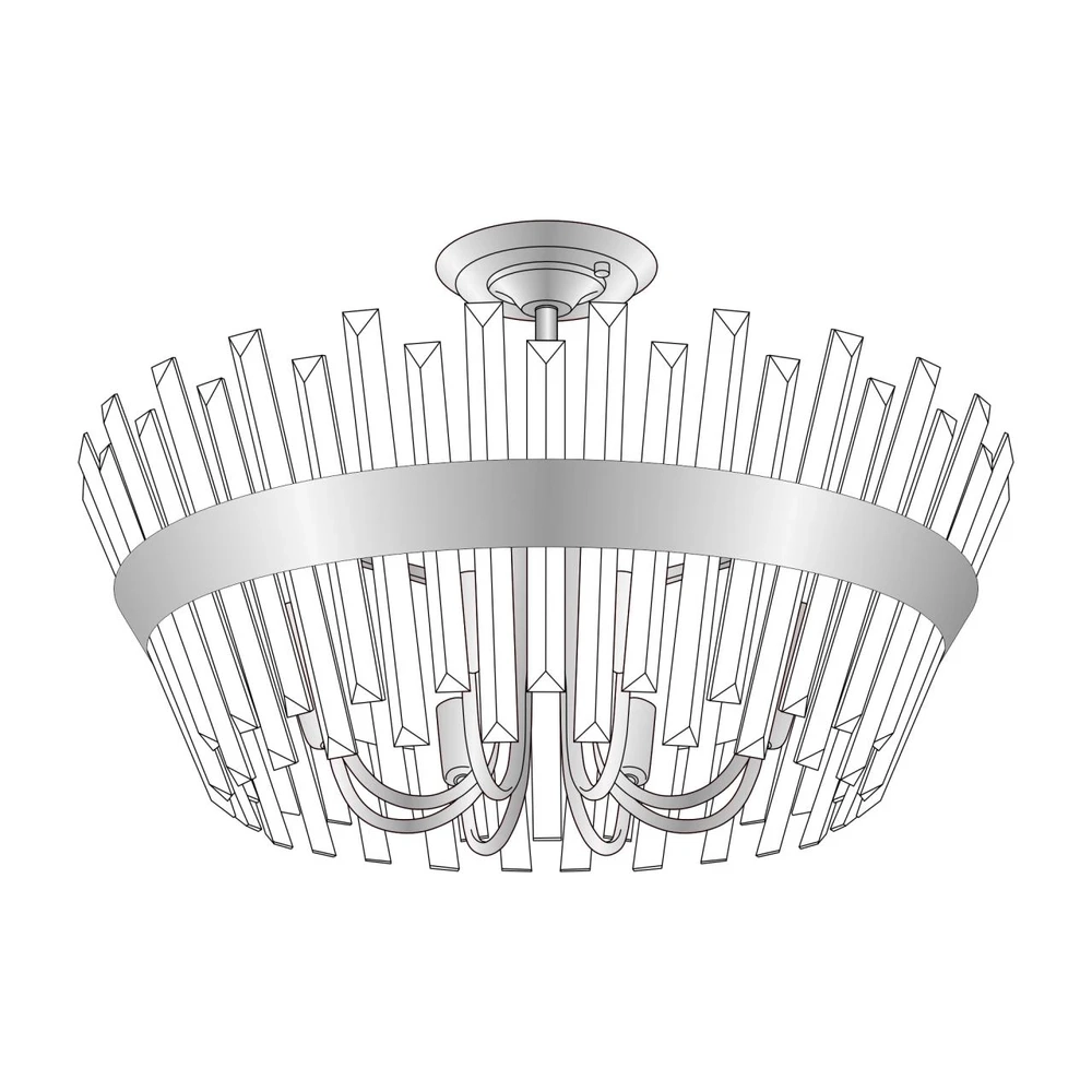 Потолочная люстра Citilux ВЕСТЕРОС CL307180