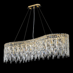 Люстра Crystal Lux ABRIL SP12 L1200 GOLD