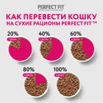 Сухой корм Индейка, для кошек с чувствительным пищеварением Perfect Fit РАЗВЕСНОЙ