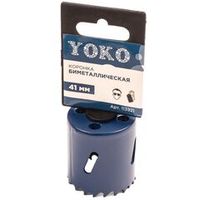 Коронка биметаллическая 41 мм Yoko