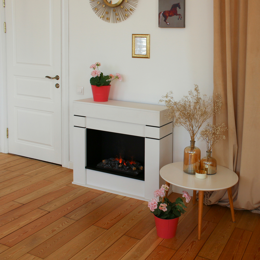 Каминокомплект Real Flame Alta WT с очагом 3D Cassette 500