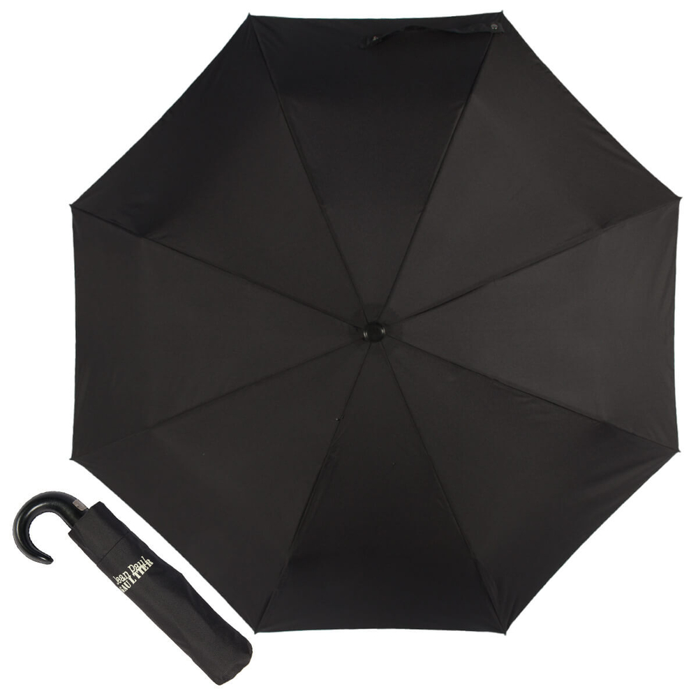 Зонт складной Jean Paul Gaultier 38-OC Uni Classique Noir Jean Paul Gaultier