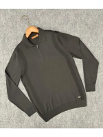 Лонгслив мужской, Поло с длинным рукавом