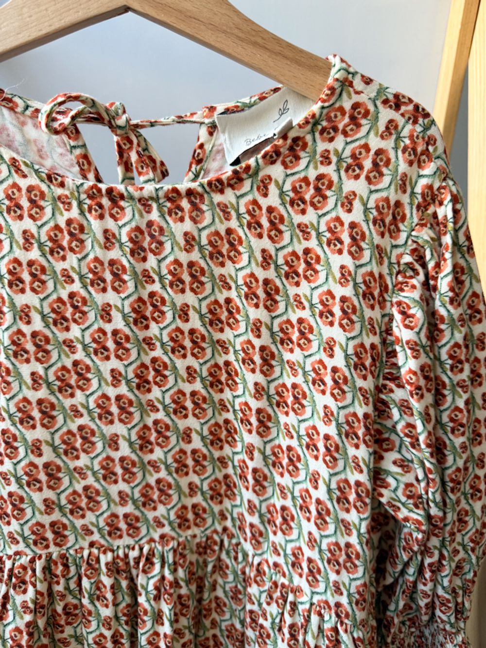 Хлопковое платье Bebe Organic, 128