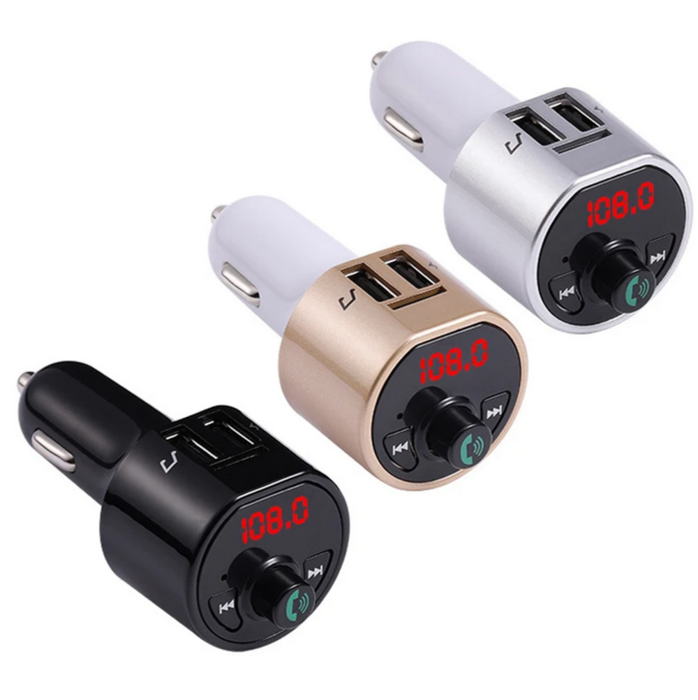 Авто FM трансмиттер S10 Bluetooth 3.0+EDR/2USB