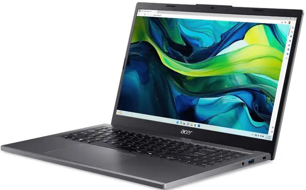 Ноутбук  Acer Aspire A15-41M 15.6 ", Ryzen 3, 8 Гб RAM, 512 Гб SSD, Radeon Graphics, Металлический
