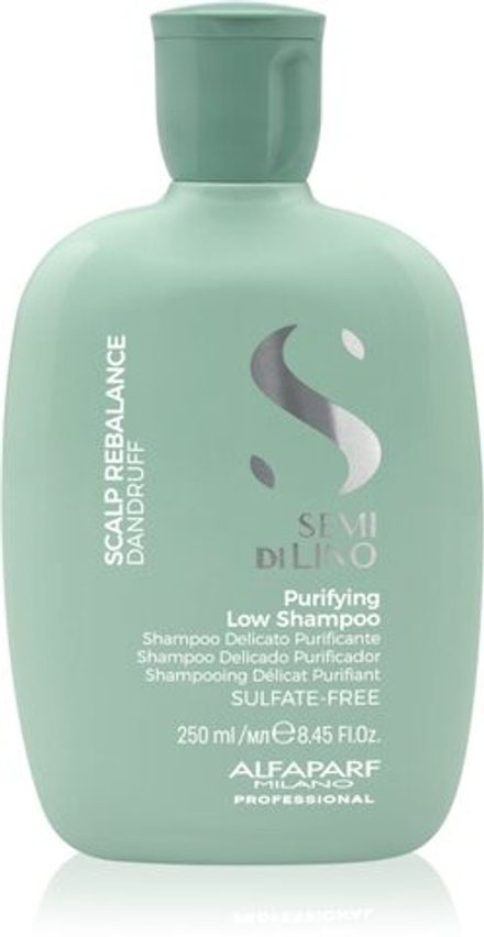 Alfaparf Milano Semi Di Lino Scalp Rebalance - нежный очищающий шампунь против перхоти /   250  ml  / GTIN 8022297095899