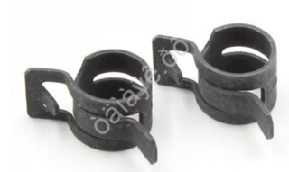 Хомут пружинный 18х12 черный для патрубков и шлангов "Маяк" (кт2шт) 900021