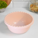 Миска 3л круглая, чайная роза