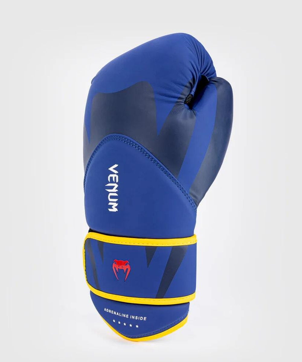 Перчатки боксерские Venum Challenger 4.0 Blue/Yellow