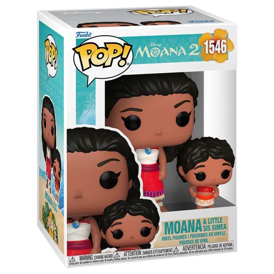 Фигурка Funko POP! Disney Moana 2 Moana & Little Sis Simea (1546) 79736 / Фигурка Фанко ПОП! по мотивам мультфильма "Моана 2", Моана