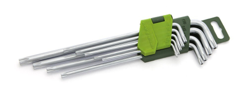 Набор звездочек торкс (9 предм.) Г-обр. длин. с отверстием (Дело Техники)