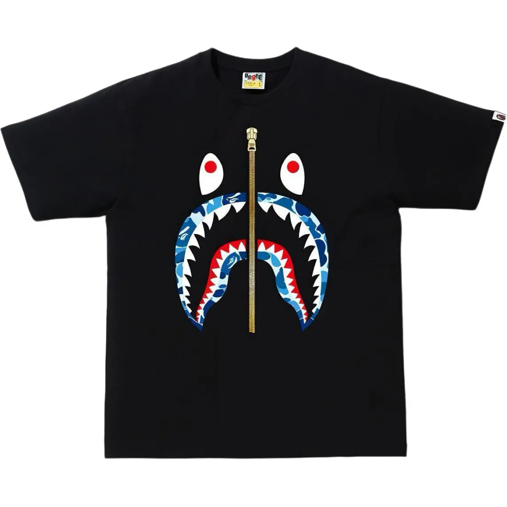 A Bathing Ape Bathing Ape Zip Shark Short Sleeve Футболка