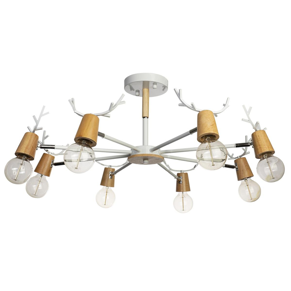 10024/8 White Люстра на штанге LOFT IT Sven