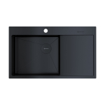 Мойка Omoikiri Aksiame 86-L Side-GB нерж. сталь | Графит