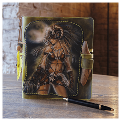 Кожаный ежедневник «Шаманка»