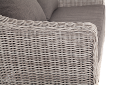 "Кон Панна" диван из искусственного ротанга двухместный, цвет бежевый