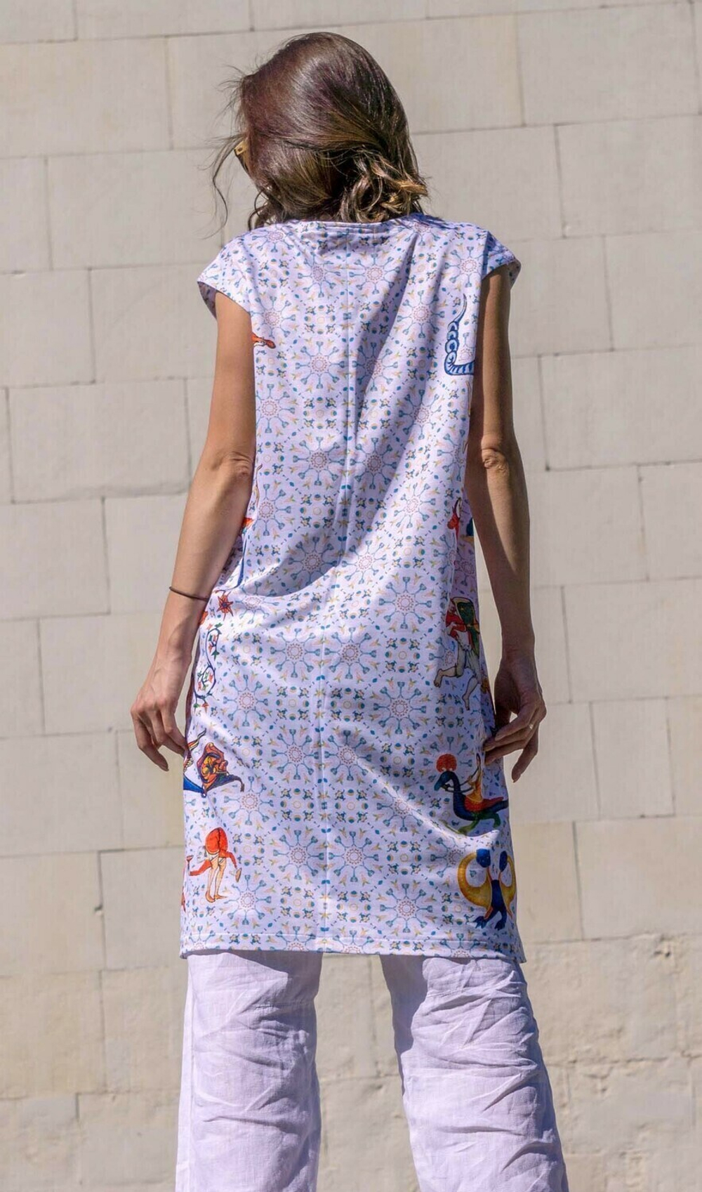 Платье "Латтрелла", по мотивам иллюстраций в средневековой Псалтири Латтрелла