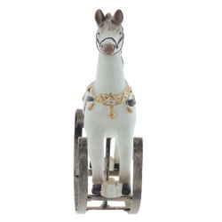 GAEM Фигурка декоративная "Лошадка-качалка", L23 W5 H17 см