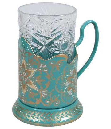 Tea glass holder ornamental PODS04082021001