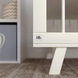 Кроватка детская Lillaland Lilla Aria белый