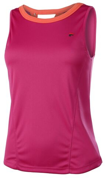 Женский топ теннисный Fila Top Maya W - festival fuchsia