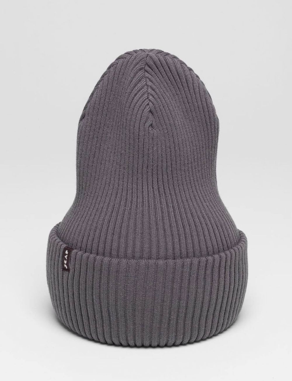 Шапка вязаная весенняя/осенняя МУЛА (Графит)