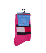 Носки 2 пары flag Tommy Hilfiger - розовый(394020001)