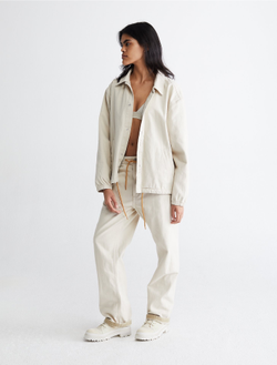 Куртка Calvin Klein Standards Overdyed Linen Denim Coach Alabaster Rinse
