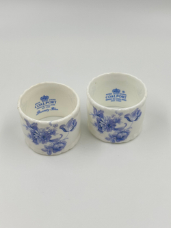 Пара колец для салфеток Coalport, Divinity Blue