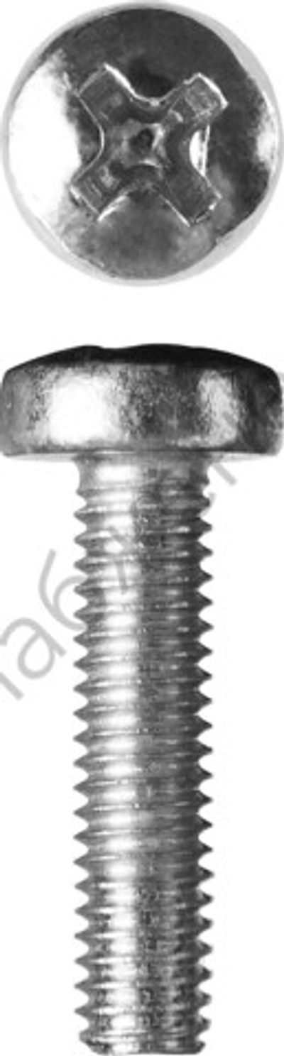 ЗУБР DIN 7985 кл. пр. 4.8, M3 х 16 мм, винт с полусферической головкой, цинк, 5 кг (303150-03-016)