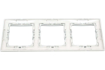Рамка 3 поста алюминий модерн Valena Classic LEGRAND