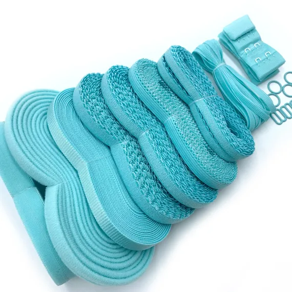 Набор фурнитуры для пошива нижнего белья (ментол)