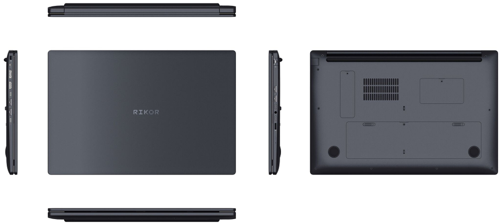 Ноутбук  Rikor NINO 201.1 15.6 ", Ryzen 3, 16 Гб RAM, 256 Гб SSD, Radeon Graphics, Черный