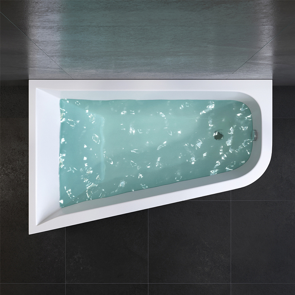 Акриловая ванна AM.PM Spirit (АМ.ПМ Спирит) 160x100 L, W72A-160L100W-A2