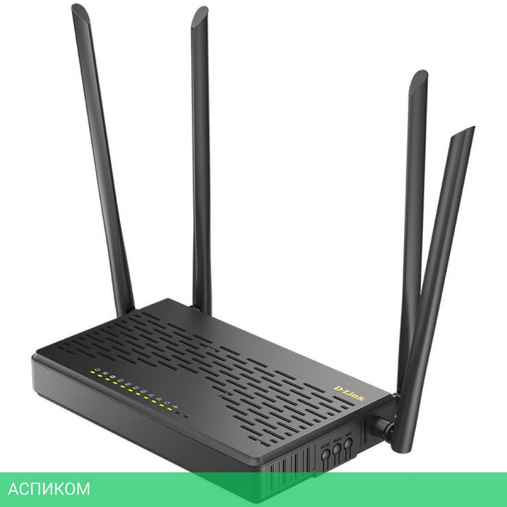 Wi-Fi роутер D-Link DIR-825/GFRU/R3A