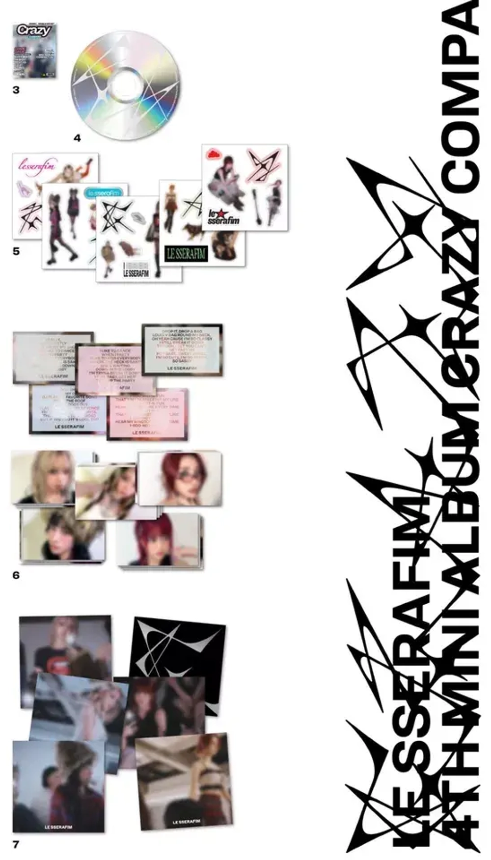 LE SSERAFIM - CRAZY [Compact ver.]