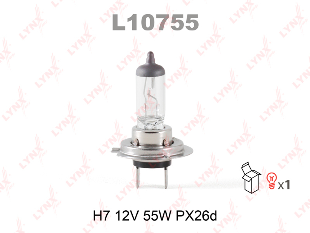 Лампа H7 12V 55W PX26D Lynx