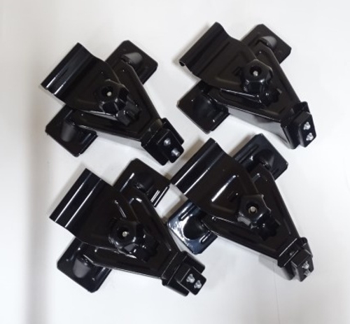 Крепеж багажника /2170, 2172 Приора/ для перекладин с пазами (сталь, аэродинамика, крыло) (ЕвроДеталь)