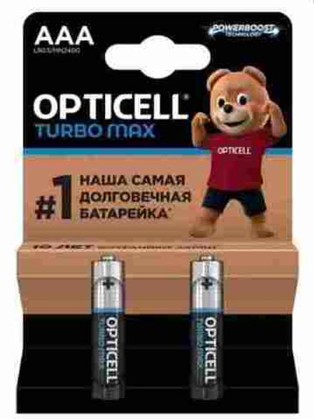 Батарейки Opticell Turbo Max LR03 BL2 (1/48)