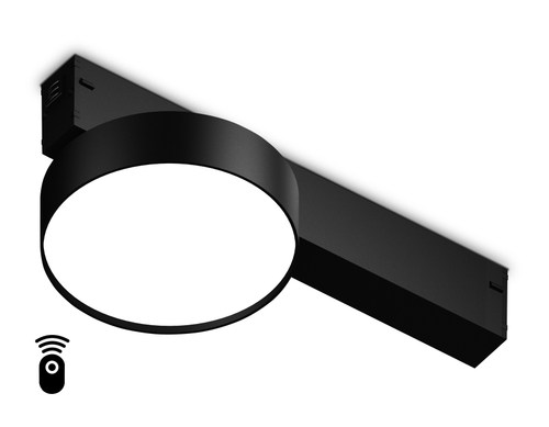 Светильник светодиодный для шинопровода Magnetic 220V GL1381 BK черный IP20 15W 3000K-6400K 120° D115/232*115*77