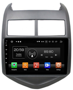 Магнитола для Chevrolet Aveo 2012-2015 - Carmedia KD-9804-P6 на Android 10, 6-Турбо ядер, 4ГБ-64ГБ