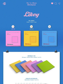 Альбом TWICE - TWICETAGRAM 1st Album MATTE RANDOM Version