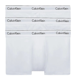 Мужские спортивные боксеры Calvin Klein Modern Cotton Trunk 3P - белый