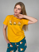 Пижама женская "Корги К.П" шорты (99)