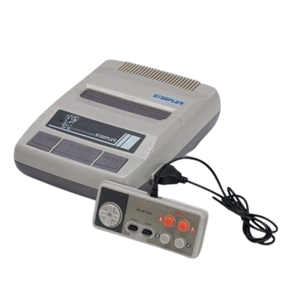 Игровая приставка 8 bit Steepler + 300 встроенных игр + 2 геймпада + пистолет