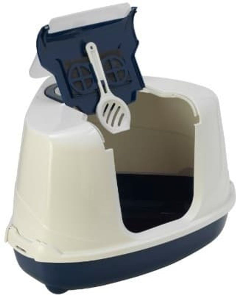 Moderna био-туалет угловой Flip Corner 55x45x38h см с совком, синий Moderna био-туалет угловой Flip Corner 55x45x38h см с совком, синий