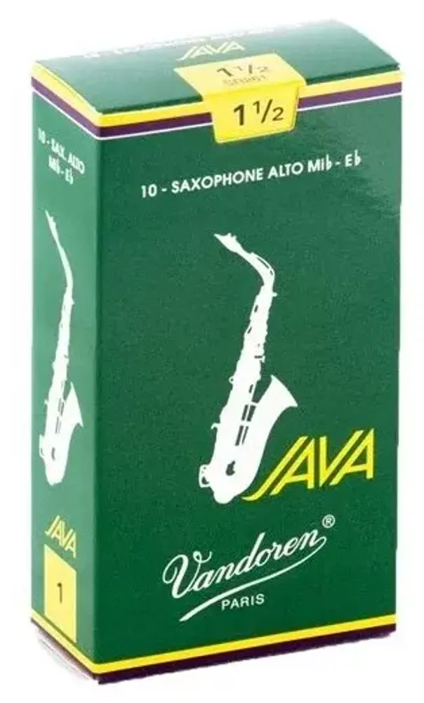 Vandoren A.S. JAVA SR2615 №1 1/2 трости для саксофона альт.