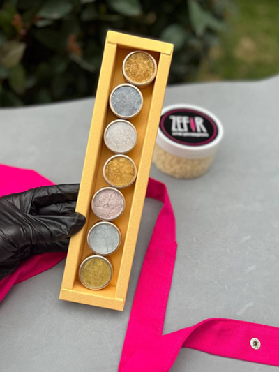 Набор блесков (Глиттеров)  7 шт по 5 грамм